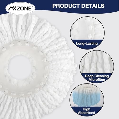 MXZONE Magic Mop 5-Pack Replacement Heads Details