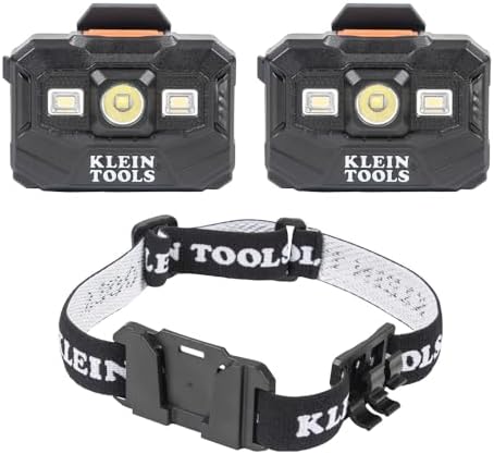 3-Piece LED Headlamp Set for Rechargeable Use