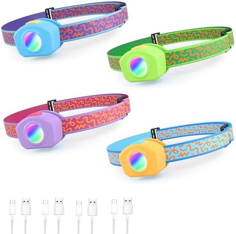 Bright Fun rgb led headlamp for kids