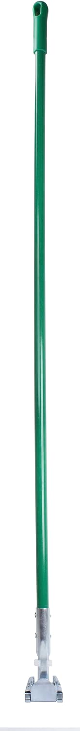 60 Dust Mop Handle Expandable with Clips Green 12-Piece Set