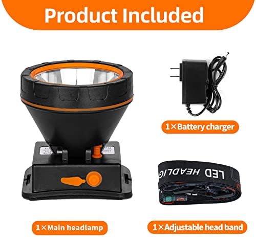 Blazing Bright Rechargeable Headlamp For Hunting