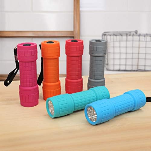 EverBrite 6-Pack Rechargeable flashlight and LED headlamp for kids