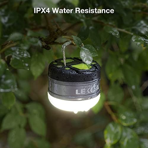 Lighting EVER LE LED Camping Lantern with 5 Modes and Power Bank