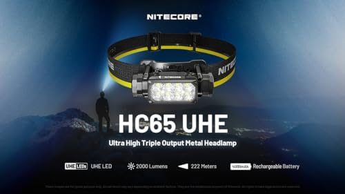 Nitecore HC65 UHE - 2000 Lumen Headlamp