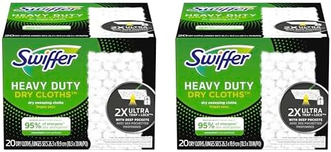 Swiffer Sweeper Heavy Duty Dry Sweeping Cloths 40 count