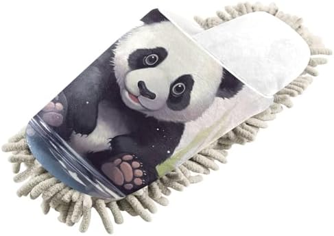Cozy Bear Mop Slippers