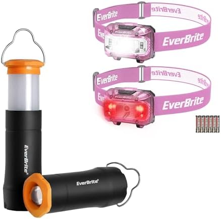 EverBrite 2-in-1 Mini Lantern and 2 Pack Headlamp 1