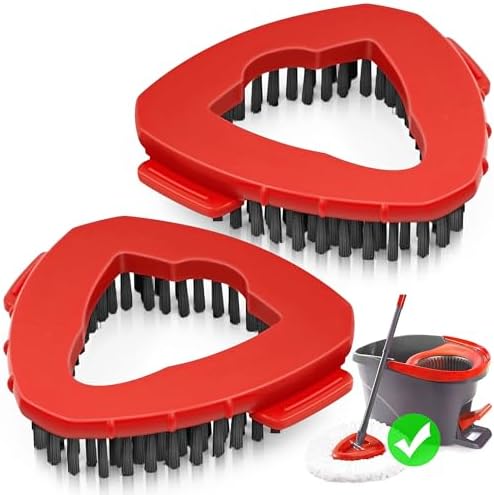 Dolanx Scrub Brush for O-Cedar EasyWring 1 Tank System 2 Pcs