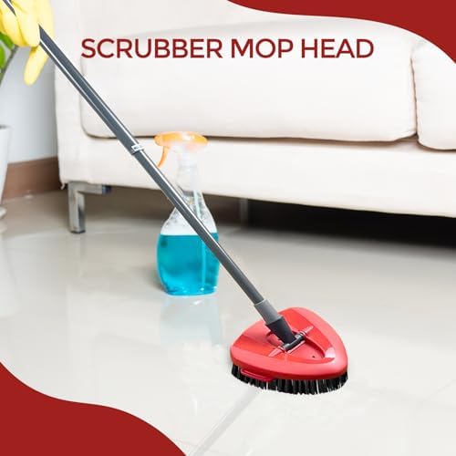 Koolstuffs 2 Pcs Spin Mop Scrub Brush Head