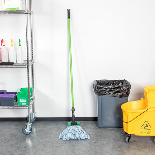 Ergonomic 60-Inch Wet Mop Handle for Professional Use