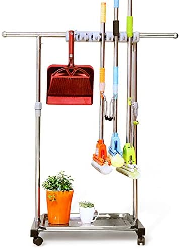 Sturdy Mop and Broom Organizer