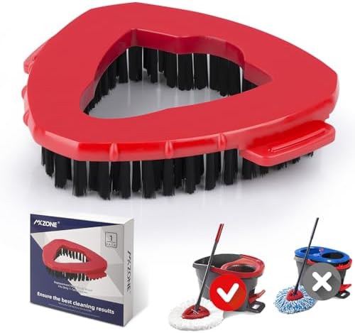 Sturdy Scrubber Mop Head for Shower Bath and Kitchen Tile Cleaning