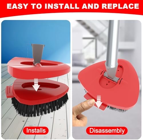 Upgrade scrub brush attachments for OcedarEasyWring 1 Tank Mop