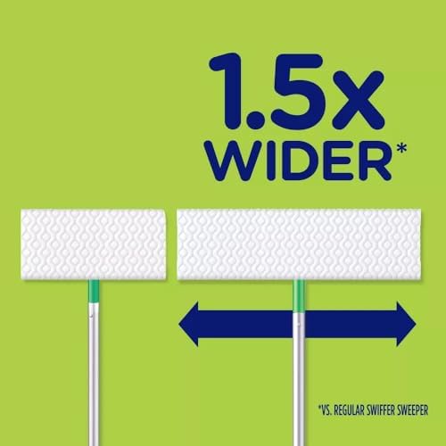 Swiffer X-Large Disposable Mop Cloths - Large Durable Soft and Hypoallergenic