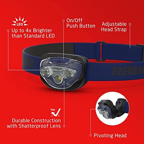 Energizer LED Headlamps Pro200 5-Pack with Batteries