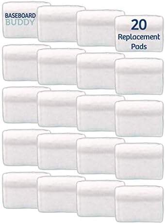 Baseboard Buddy Refills - 20Pack Microfiber Replacement Pads