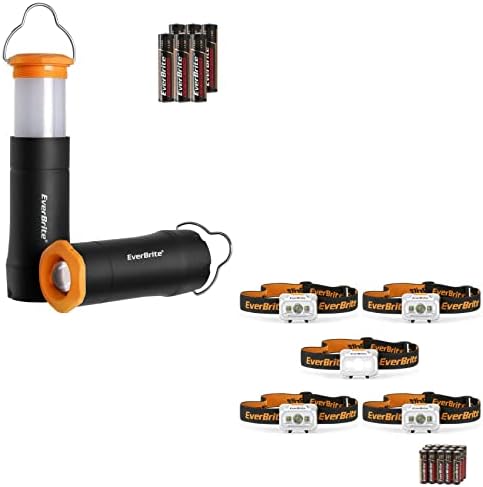 EverBrite 2-in-1 Mini Lanterns2 PackEverBrite LED Headlamp5 Pack