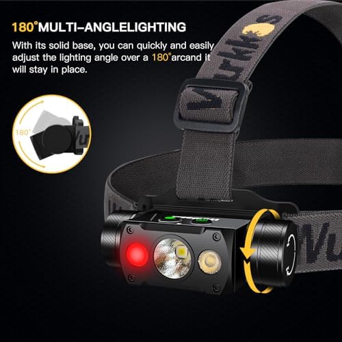 Wurkkos HD50 4000 Lumens LED Headlamp with 6 Modes 1
