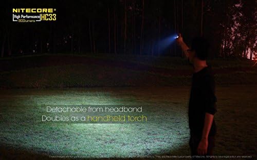 Nitecore HC33 XHP35 Headlamp Combo