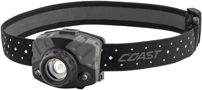 Coast FL68 Tri-Color LED Headlamp