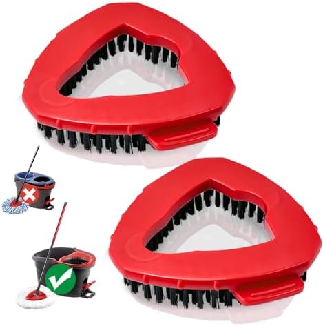 Koolstuffs Spin Mop Scrub Brush Head 2 Pack