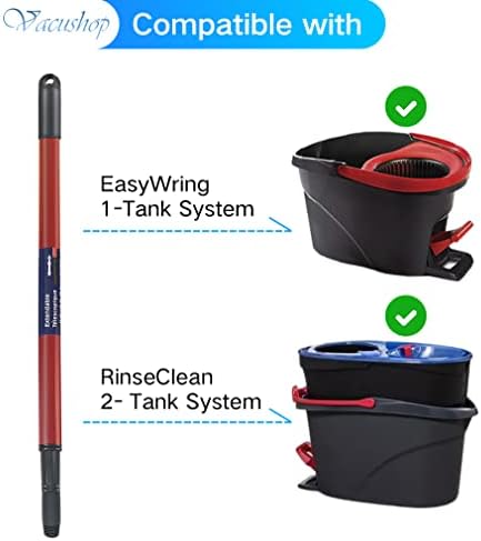VACUSHOP Mop Handle Replacement for O-Ceda Spin Mop