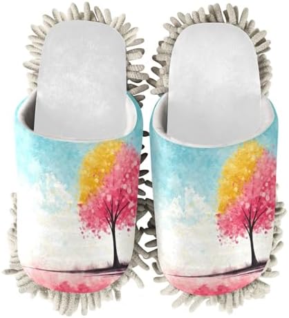 White Blue Eco-Friendly Mops Slippers for Kitchen Cleaning