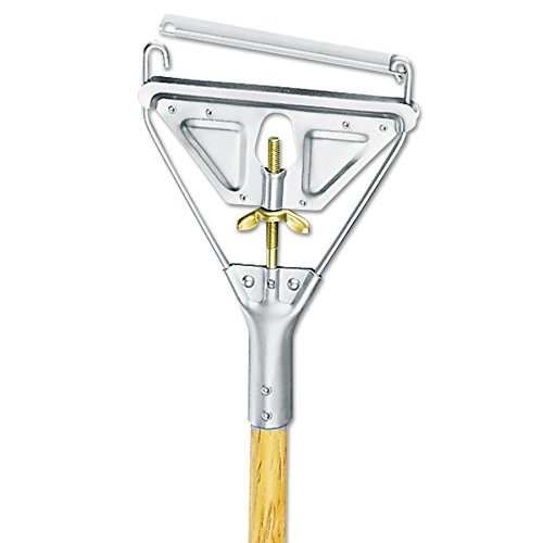 Quick Change Metal Head Wooden Mop Handle 78 x 54