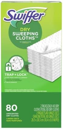 Swiffer Swiffer Sweeper Dry Cloth Refill 80 Count