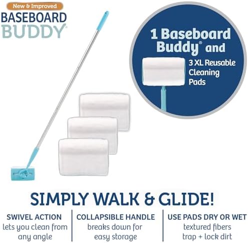 Baseboard Buddy Molding Baseboard Cleaner Tool