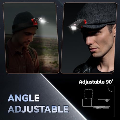 Bright Durable Cap Lights for Camping Running Hunting More