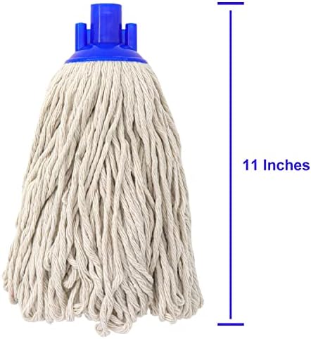 Effortlessly Handle Mopping with 3PCS Cotton String Mop Heads