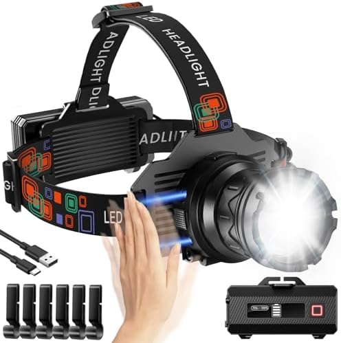 Rechargeable Headlamp 990000 LM