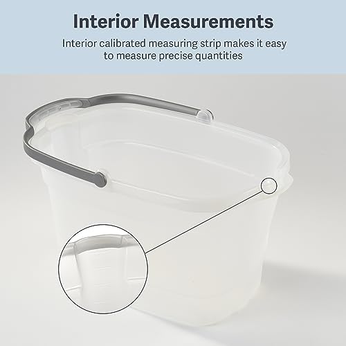 Effortless 4-Gallon Cleaning Bucket for Mops and More