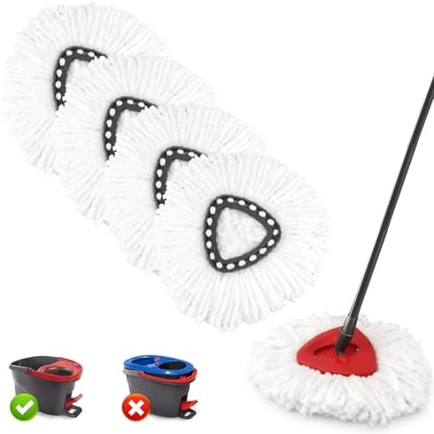 4-Piece Set Perfect Fit for O-Ceda Mops