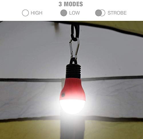 3-Pack Camping Lights WideBeam LED Headlamp