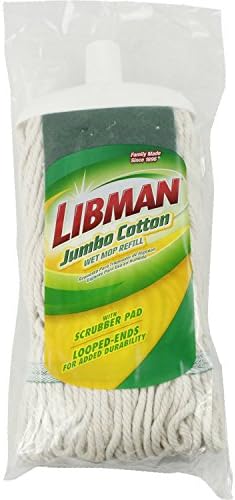 Experience Pro-Grade Performance with Libman 130 Jumbo Cotton Wet Mop Refill