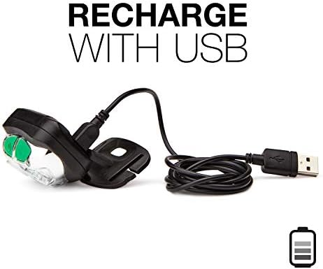 Energizer Rechargeable LED Headlamp Always-On Lighting