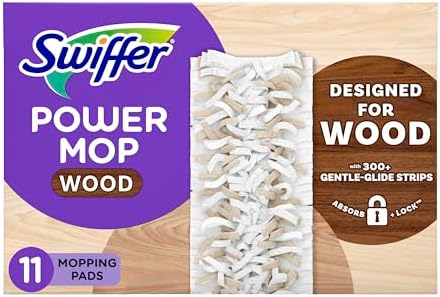Swiffer PowerMop Wood Mopping Pad Refills 11 Pack