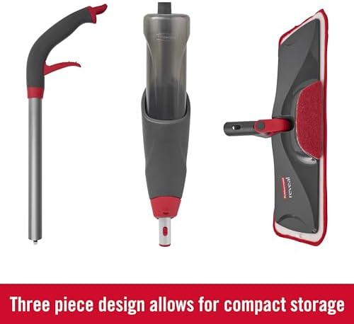 The Rubbermaid Reveal Spray Mop Sweep Effortlessly Clean All Areas