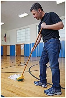 Premium Reusable Wet Mop Handle for Narrow Heads