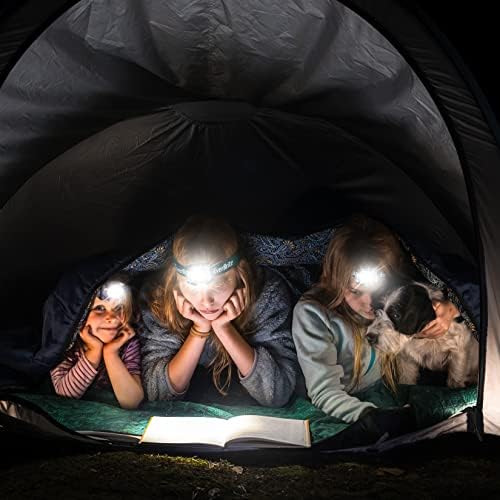 7-Piece Multi-Color LED Headlamp Set