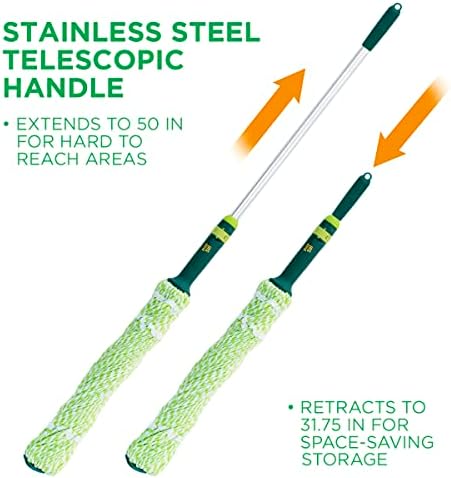 Pump-Powered Pro Effect Microfiber Mop