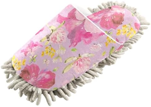 Kigai Microfiber Slippers Petunias Pink