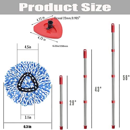 Replace Ocedar Microfiber Mop Pieces
