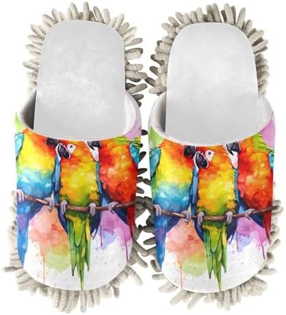 Colorful Branch Mop Slippers for Office Home