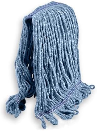 KLEEN HANDLER Heavy Duty Mop Head Refill Blue Mop
