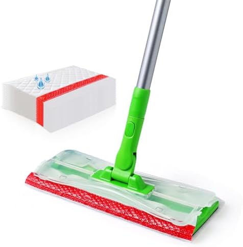 Eyliden Floor Mop Kit with 24 Refills