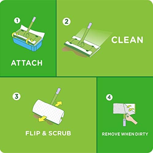 Swiffer Sweep Mop 20 Count Fresh Scent Heavy Duty