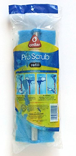 O-Cedar Pro-Scrub Mop Refill microfiber sponge for easy cleaning